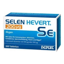 Selenium Hevert 200 µg tabletės, 200 vnt