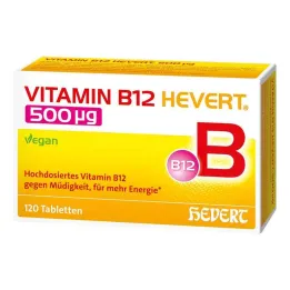 Vitaminas B12 Hevert 500 µg tabletės, 120 vnt