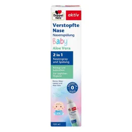 Nosies skalavimo skystis Doppelherz Stuffy Nose Baby, 120 ml