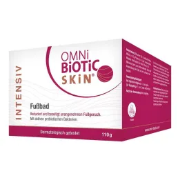 Omni-Biotic Skin intensyvi pėdų vonios pudra, 110 g