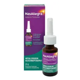 NasAllegra 137 µg/50 µg vienam purškimui nosies purškalas, 23 g