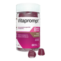 Vitaprompt B12 500 µg minkštos gumos, 60 vnt