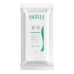 Sagella active Pregnacare valymo servetėlės, 15 vnt
