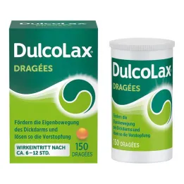 Dulcolax dragees 5 mg skrandyje neirios tabletės, 150 vnt