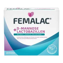 Femalac D-Mannose + Lactobacillus milteliai H.e.L.z.E., 10 vnt