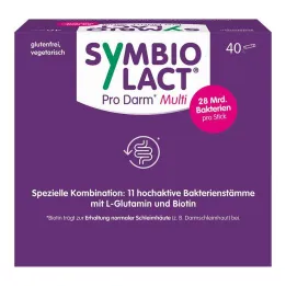 Symbiolact Pro intestinal multi miltelių lazdelės, 40x6 g