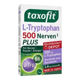 Taxofit L-Tryptophan 500 tabletės, 20 vnt