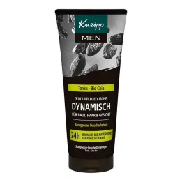 Kneipp Men 3in1 Dynamic Care dušas, 200 ml