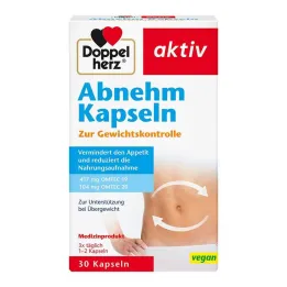 Doppelherz svorio netekimo kapsulės, 30 vnt