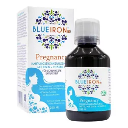 Blueiron Iron Pregnancy + Folio rūgštis geriamasis skystis, 250 ml