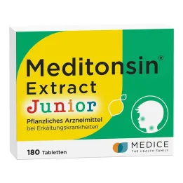 Meditonsin Extract Junior vaistažolių peršalimo tabletės, 180 vnt