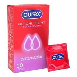Durex real-feeling itin drėgni prezervatyvai, 10 vnt