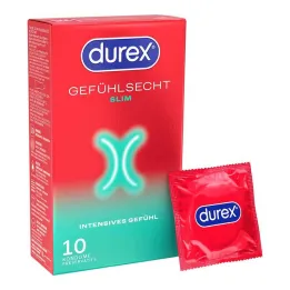Prezervatyvai Durex Real Feel Slim, 10 vnt