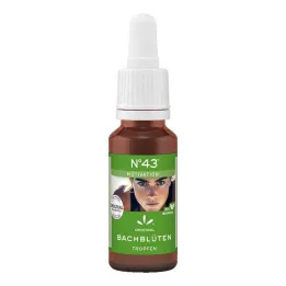 Bacho gėlės Nr.43 lašai, 20 ml