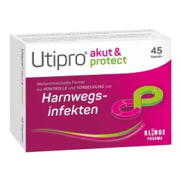 Utipro acute &amp; Protect kietos kapsulės, 45 vnt