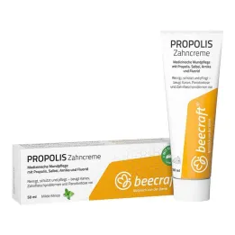 Beecraft propolio dantų pasta šalavijų arnikos fluoridas, 50 ml