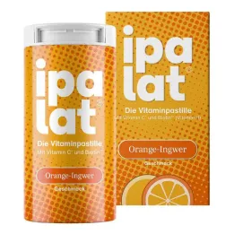Ipalat The Vitamin Pastille Apelsinų-imbierų, 40 vnt
