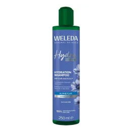 Weleda Hydra Shine drėkinamasis šampūnas Alpių linams, 250 ml