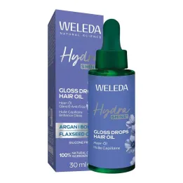 Weleda Hydra Shine plaukų aliejus, 30 ml