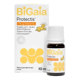 Bigaia Protectis plus Vitamin D3 lašai, 10 ml