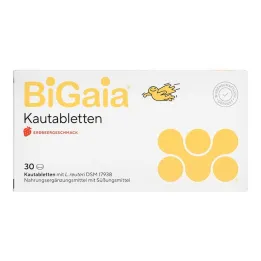 Bigaia kramtomosios tabletės, 30 vnt