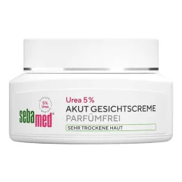 Sebamed Acute Face Cream Urea 5% be kvepalų, 50 ml