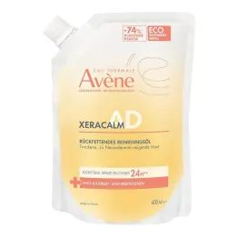 Avene Xeracalm A.D valomojo aliejaus užpildymo pakuotė, 400 ml