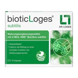 Bioticloges subtilis kapsulės, 15 vnt