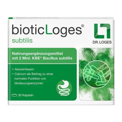 Bioticloges subtilis kapsulės, 30 vnt