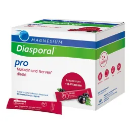 Magnesium Diasporal pro + B-Vit.Musk.+ Nerves Direct, 90 vnt