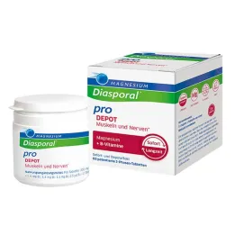 Magnesium Diasporal pro + B-Vit.DEPOT Muskusas.+ Nervų skirtukas, 60 vnt