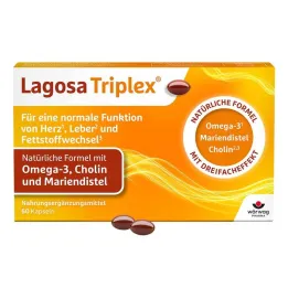 Lagosa Triplex minkštos kapsulės, 60 vnt