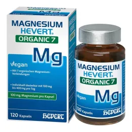 Magnesium Hevert Organic 7 kapsulės, 120 vnt