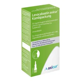 Levocabastin axicur derinys 0,5 mg / ml 4 ml AT + 5 ml Nas, 1 p