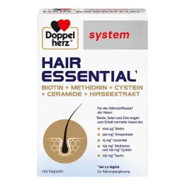 Doppelherz Hair Essential sistemos kapsulės, 120 vnt
