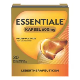 Essentiale kapsulė 600 mg, 30 vnt