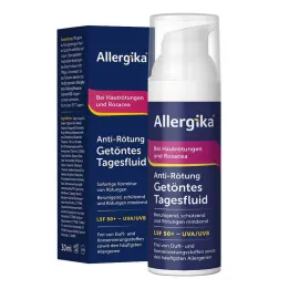 Alerginis nuo paraudimo tonuotas dieninis skystis LSF 50 +, 30 ml