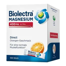 Biolectra Magnesium 400 mg ultra Direct Orange, 100 vnt