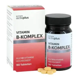 Activplus Vitamin B Complex Tabletės, 180 vnt