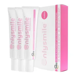 Dantų balinimo gelis Onlysmile, 3X40 ml