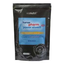 Power Protein Plus Protein Shake Milteliai Vanilė, 500 g