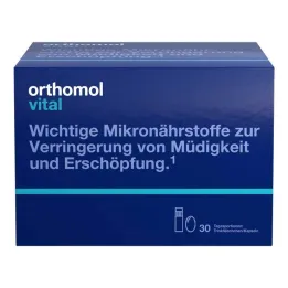 Orthomol Vital gėrimų buteliukų/kapsulių kombinuota pakuotė, 30 vnt