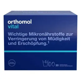 Orthomol Vital Granulės / Tabletės / Kapsulės Oranžinė, 30 vnt