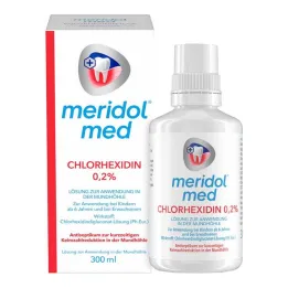 Meridol med chlorheksidino 0,2% tirpalas burnos ertmei, 300 ml
