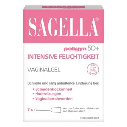 Sagella poligyn 50 + intensyvaus drėkinimo gelis, 7 vnt