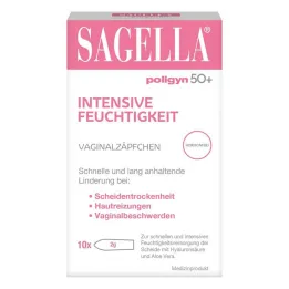 Sagella poligyn 50 + intensyvios drėgmės kiaušialąstė, 10 vnt