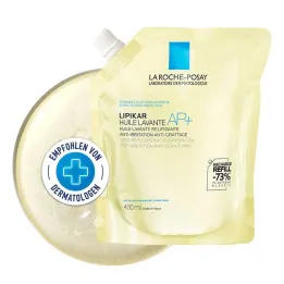 La Roche-Posay Lipikar dušo ir vonios aliejus AP + , 400 ml