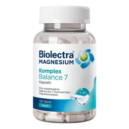 Biolectra Magnesium Complex Balance 7 kapsulės, 120 vnt