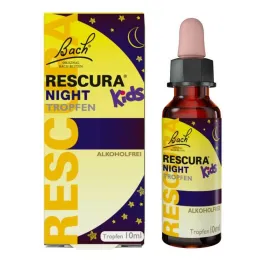 Bacho gėlių Rescura Night Kids lašai be alkoholio, 10 ml