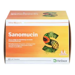 Sanomucin skrandyje neirios plėvele dengtos tabletės (180 vnt.)